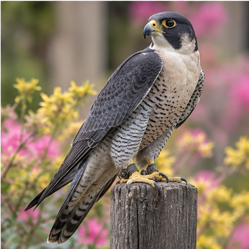 Pure Peregrine Falcon